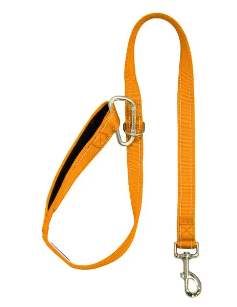4' Baydog Orange Hudson Leash - Hard Goods